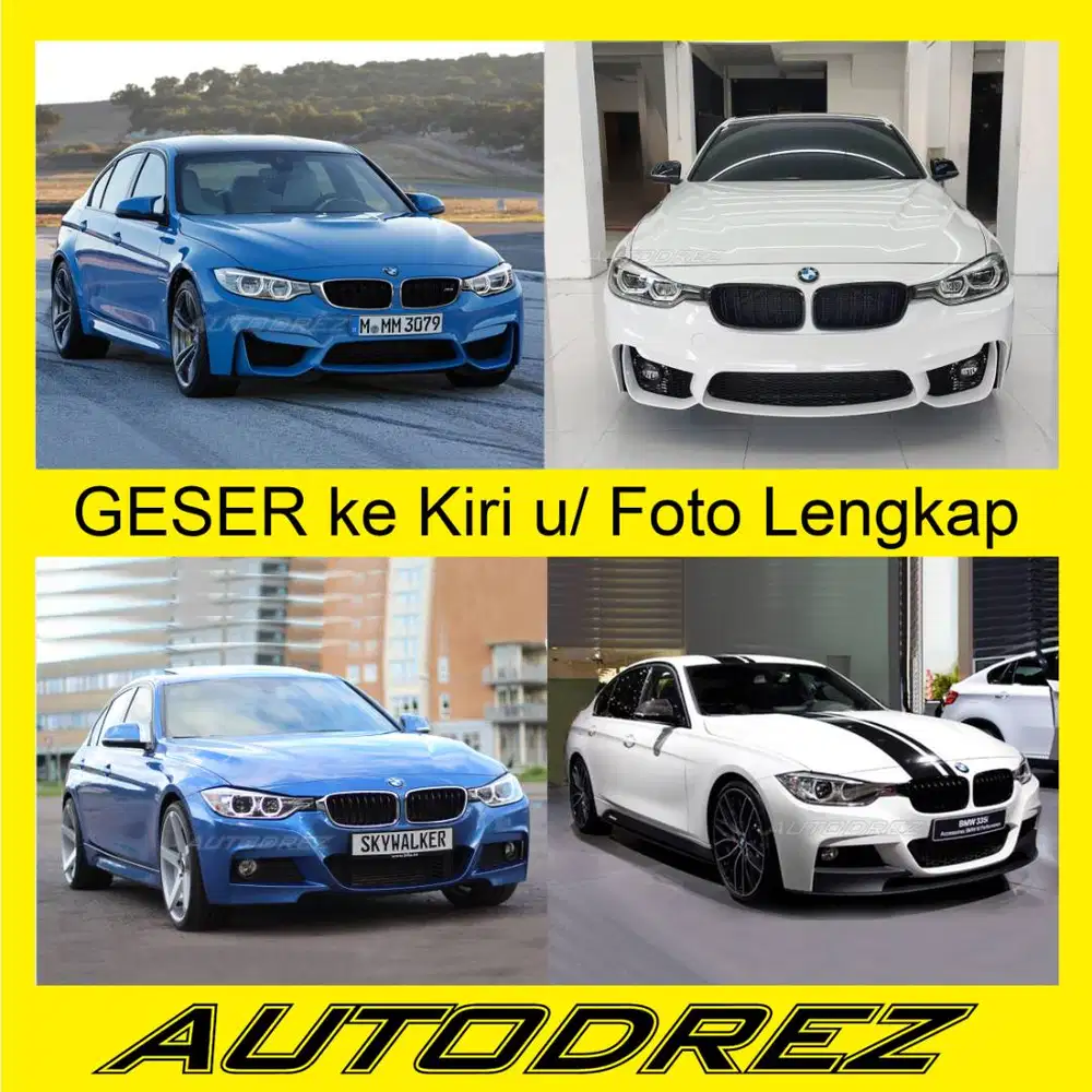 Bodykit Bemper BMW Seri 3 F30 M3 M-Sport M-Performance 2012 - 2019