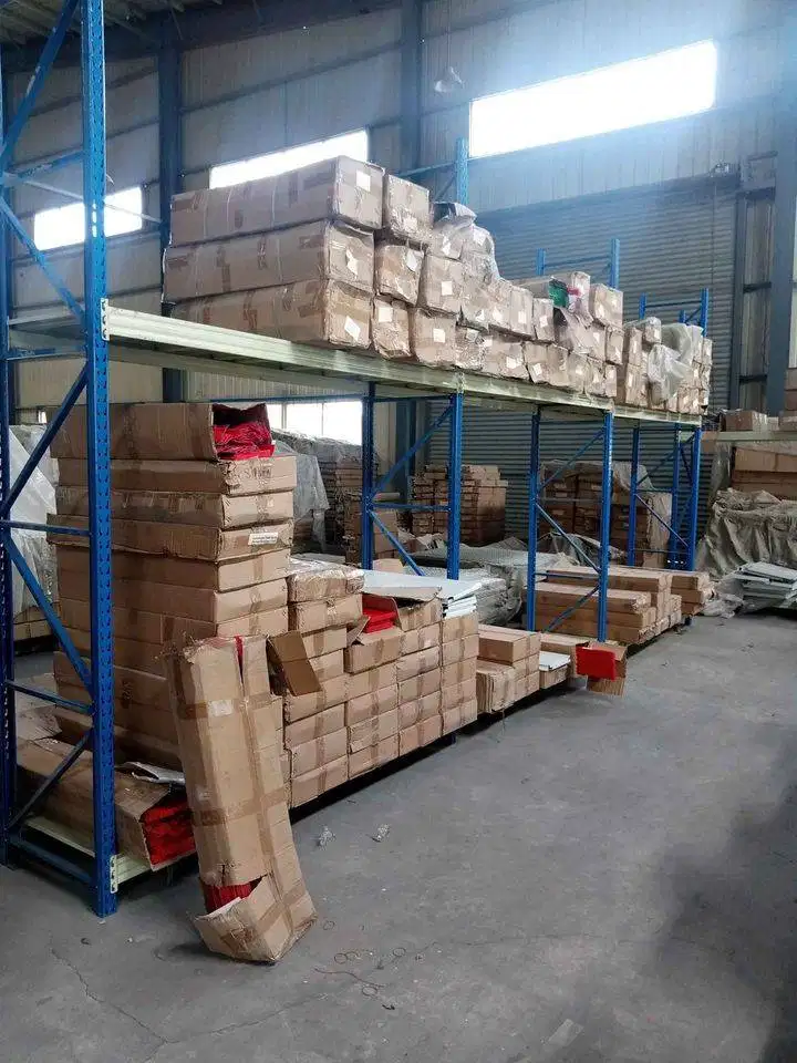 Rak susun besi baja medium duty import kapasitas 500kg/layer