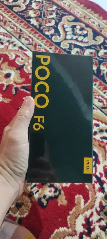 Poco F6 Titanium Baru dan Segel