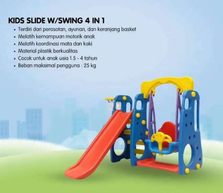 MAINAN PEROSOTAN DAN AYUNAN 4IN1