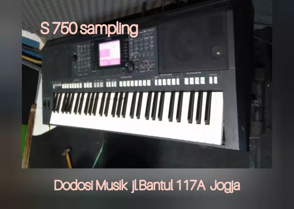 Yamaha S 750 sampling