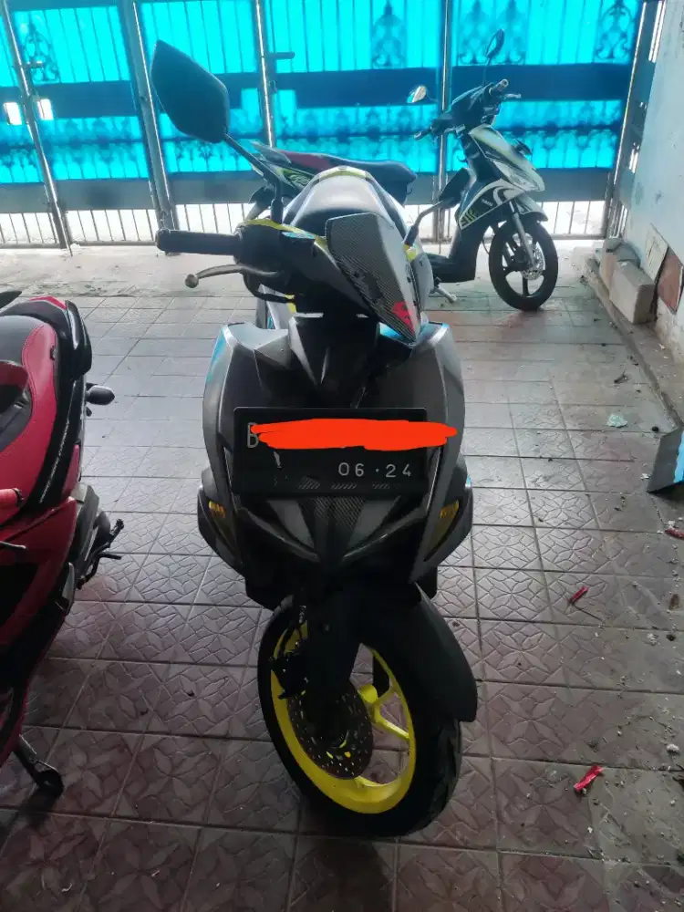 Aerox Kuning 2019 155cc km 68rb an