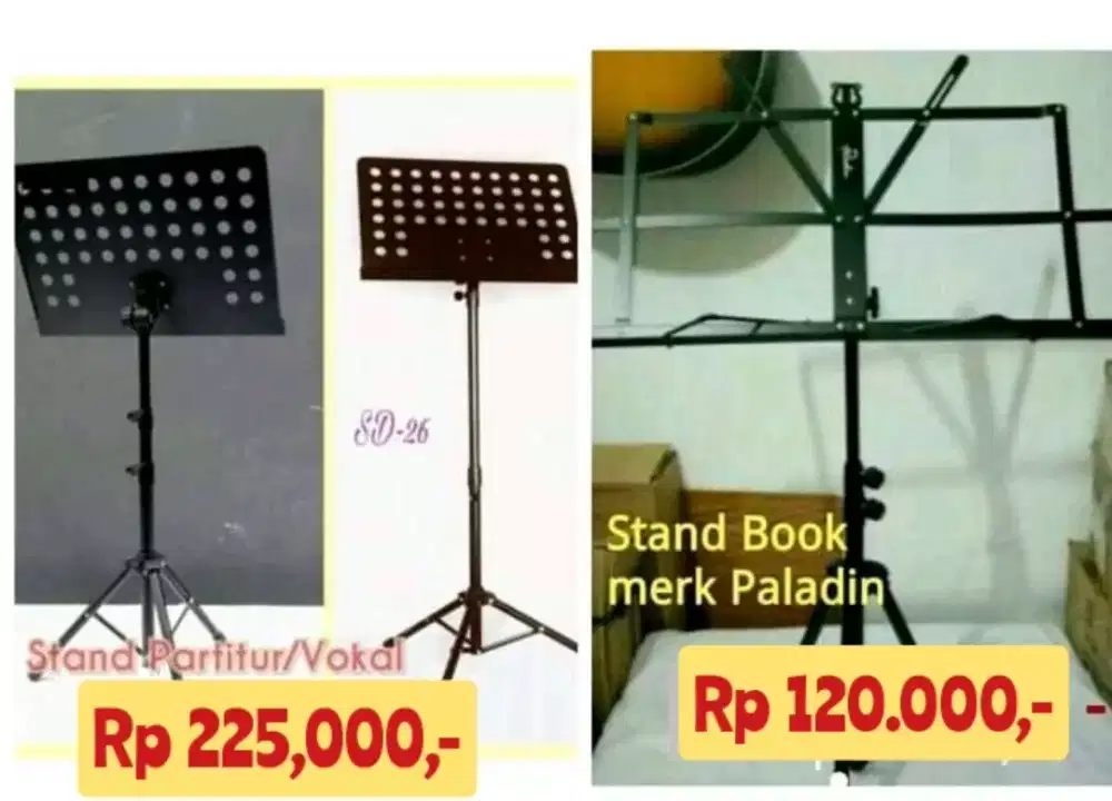 Stand Partitur dan Vokal