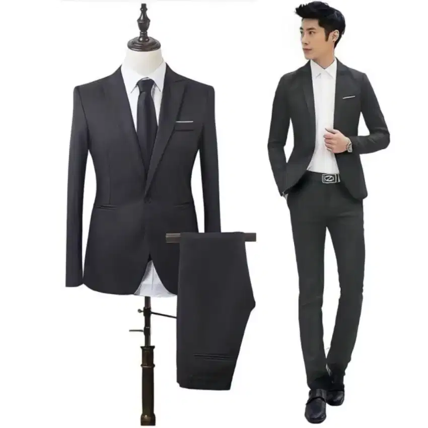 Setelan 2in1 Blazer Jas Pria