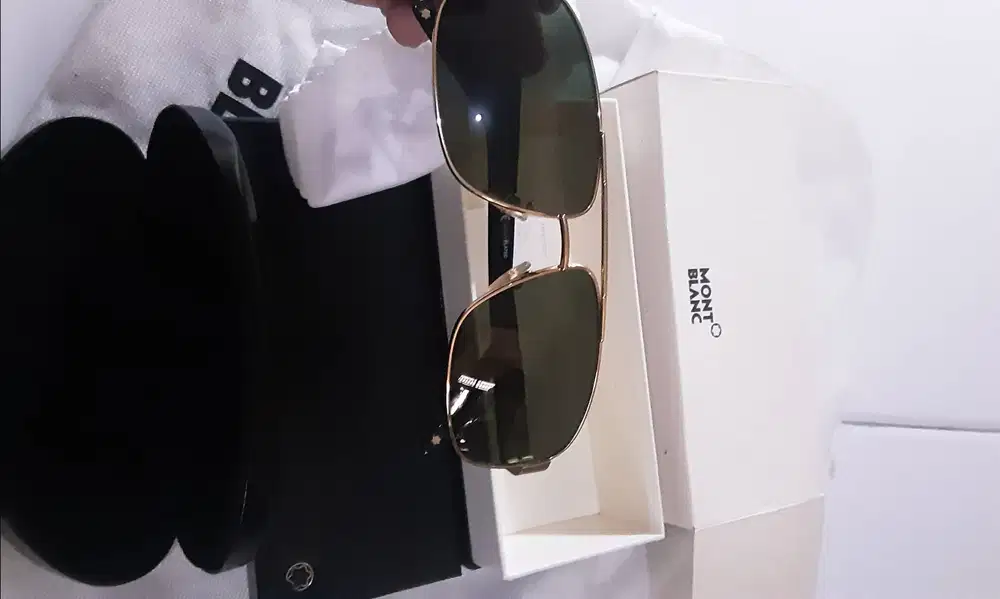 Kaca mata Montblanc, Fred, Cartier, LV, Sunglasses 100% Baru, f