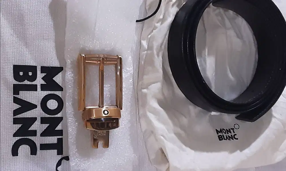 Gesper Montblanc 100% Baru/Barang Baru(Beli 2 Rp2.2 jt)