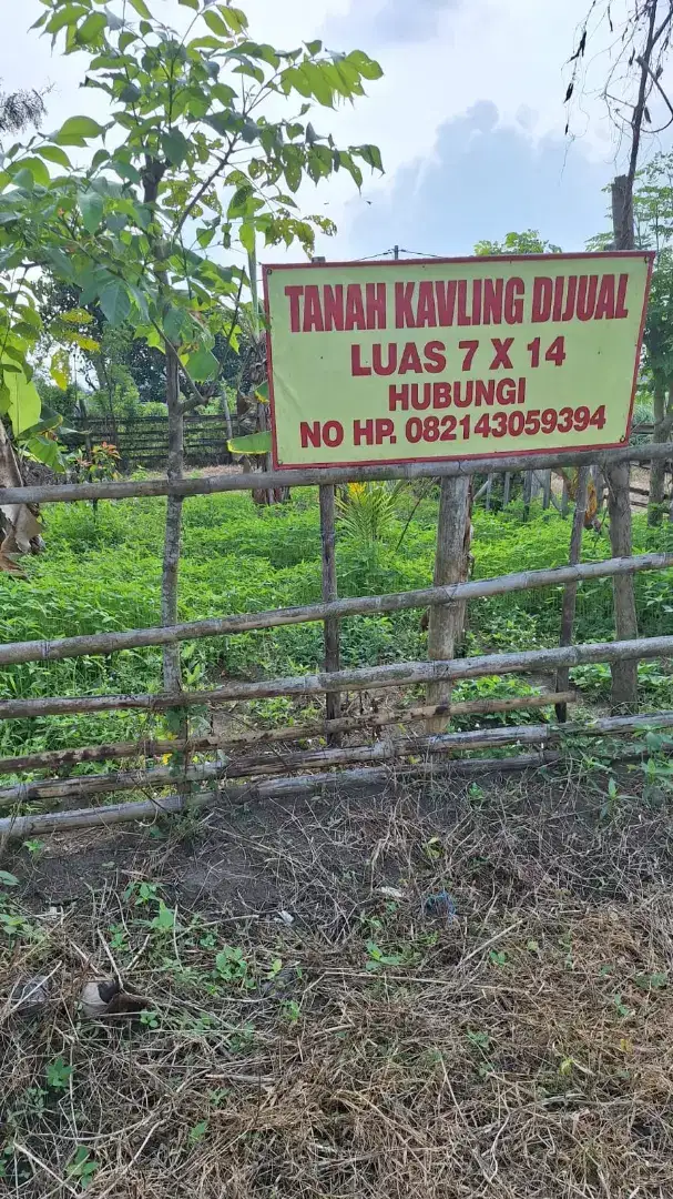 Tanah kapling siap bangun