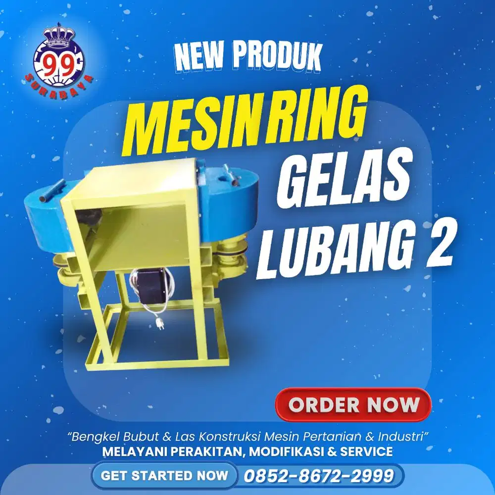 Mesin Pemisah Kepala Ring Gelas Bekas Kopi dan Aqua