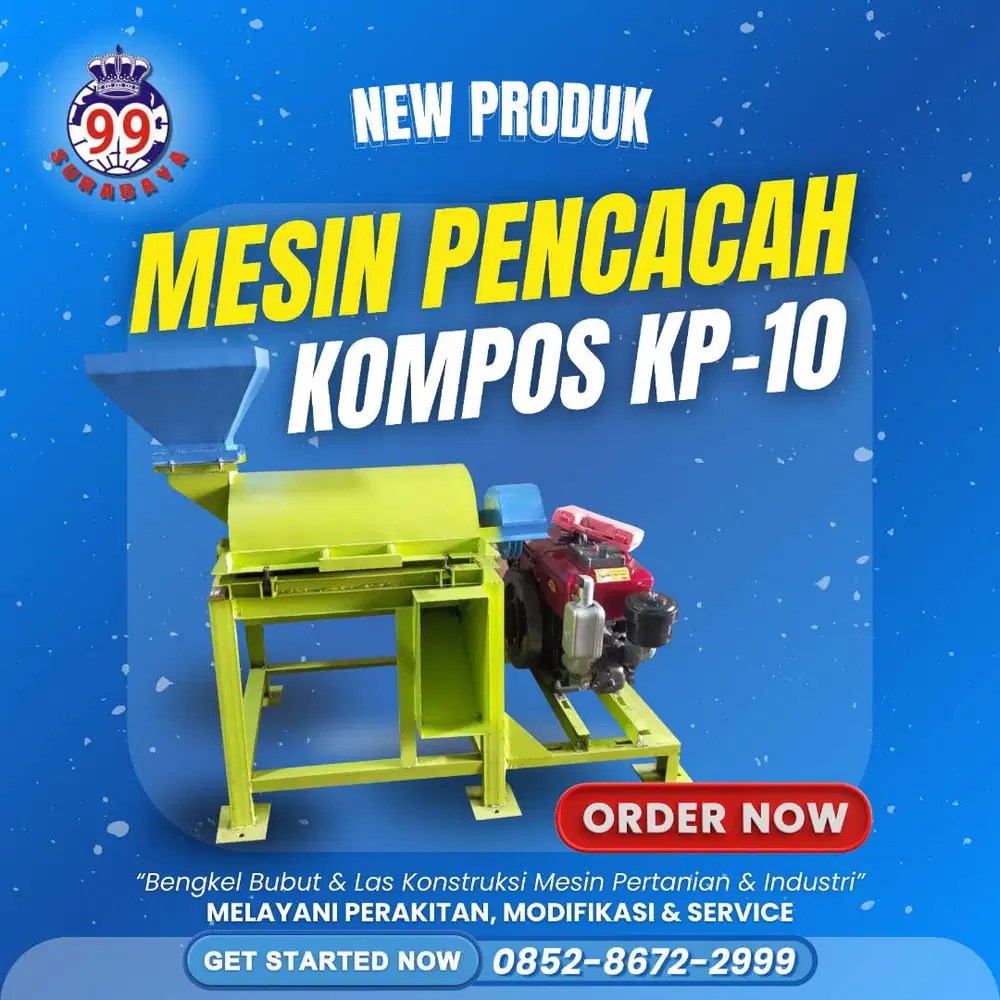 Mesin Pencacah Rumput Menjadi Pupuk Kompos