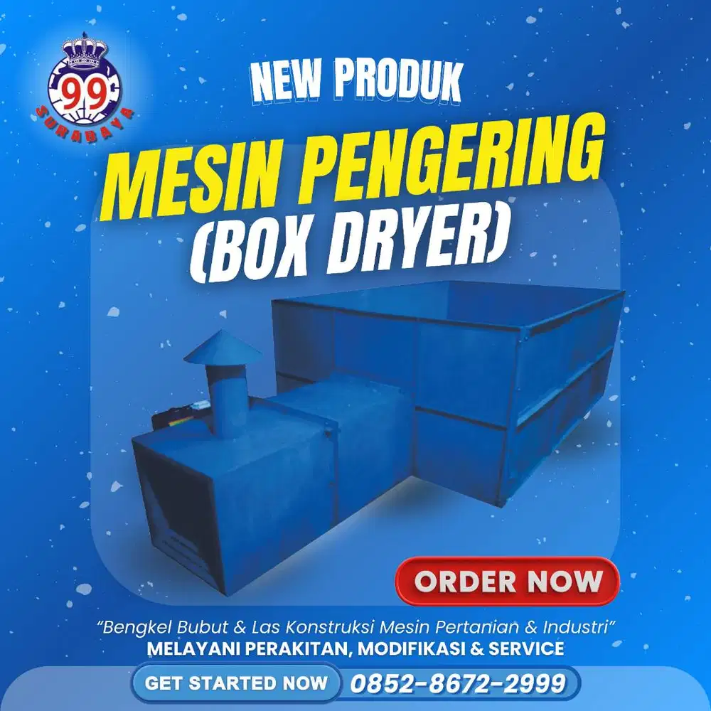 Mesin Pengering Box Dryer