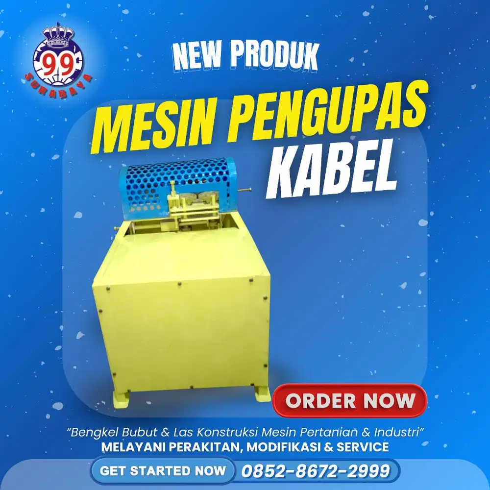 Mesin Pengupas Pemisah Kabel Luar dan Dalam