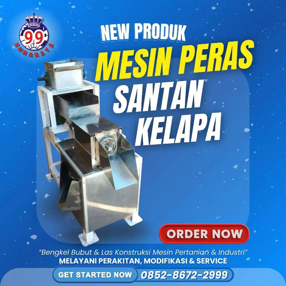 Mesin Peras Santan Kelapa