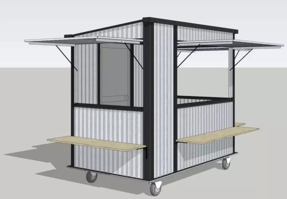 Booth Container Usaha – Murah, Estetik, Langsung Pakai