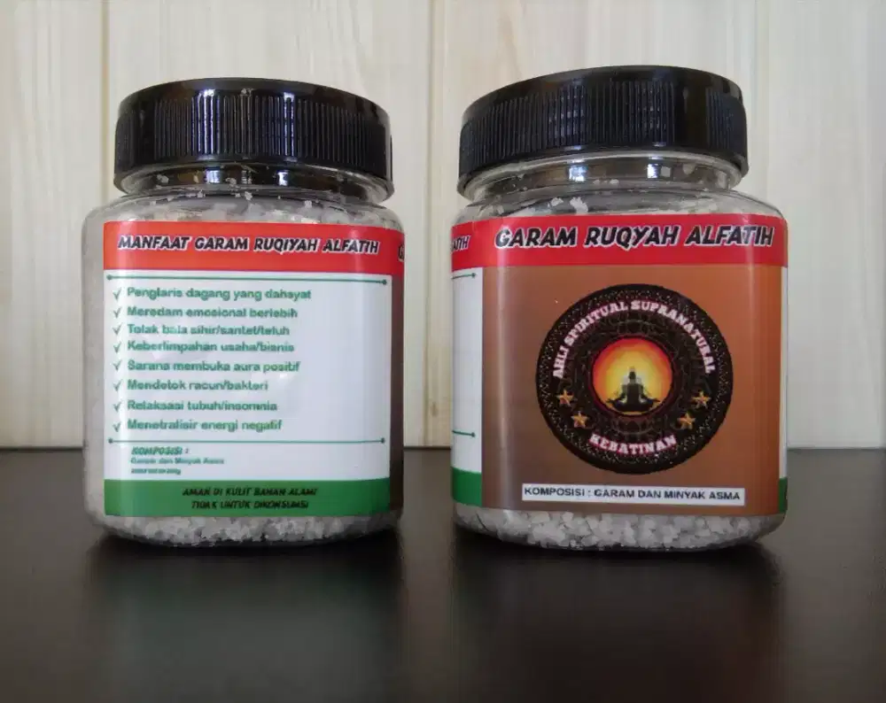 Terlaris!!! Garam Ruqyah Alfatih 200gr
