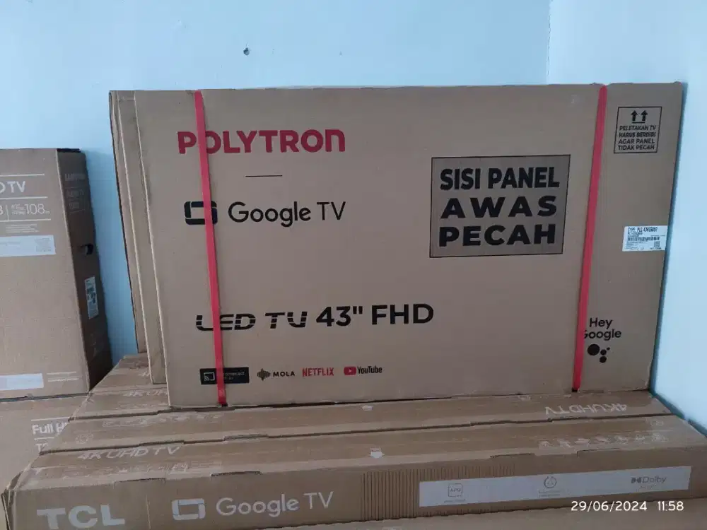 Polytron 43in GOOGLE TV DIGITAL