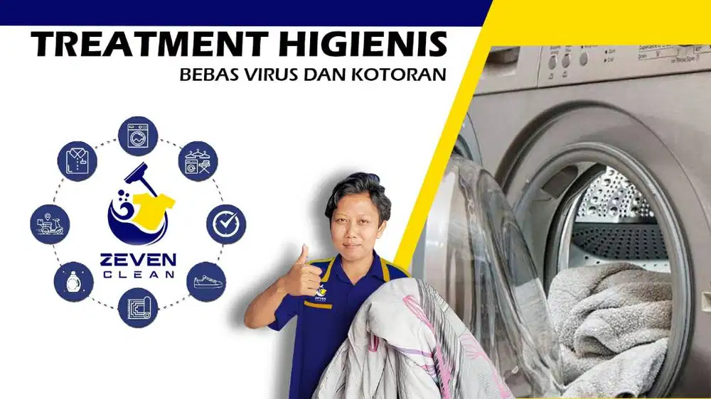 OPERATOR SETRIKA UAP & PACKING ZEVEN CLEAN