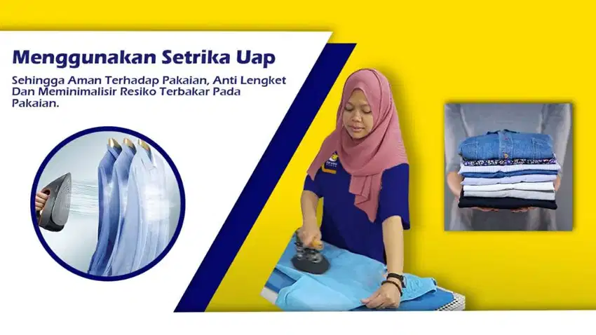 OPERATOR SETRIKA UAP & PACKING