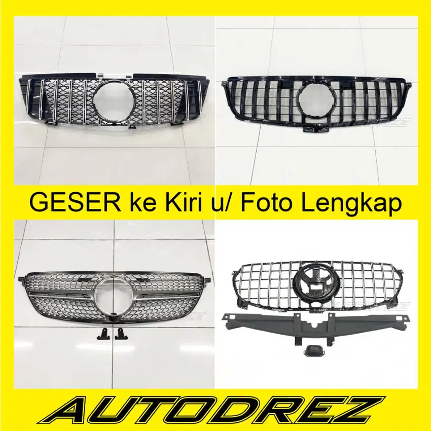 Grill Grille Mercy Mercedes Benz ML GLE W164 W166 W167 W292 AMG GT