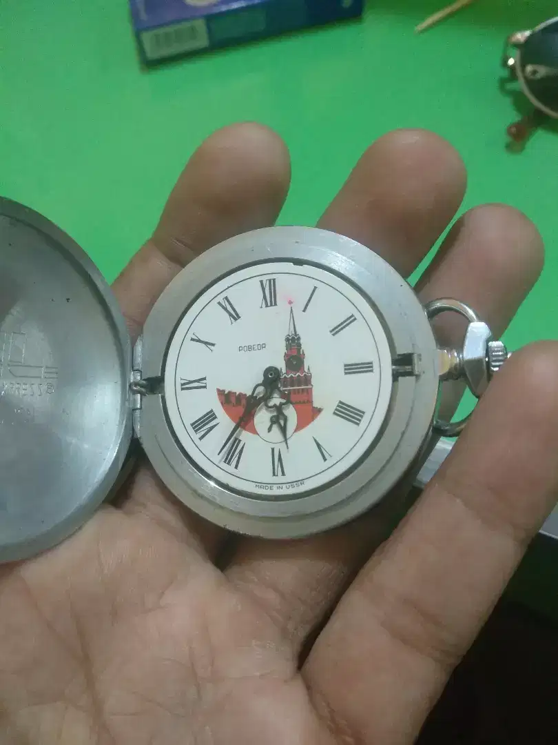 Jam kantong bandul Russia pobeda original