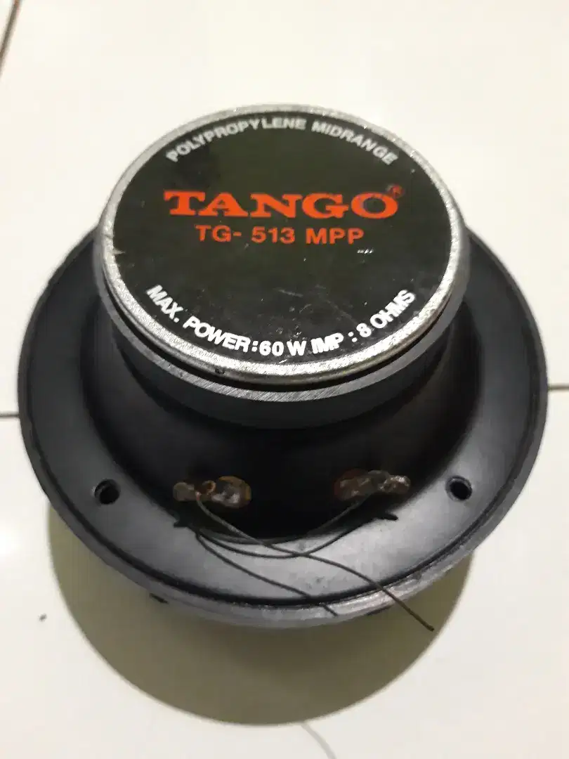 Salon tango tg-513 mpp 5 powes max. 60watt :8 ohm speaker vokal mulus