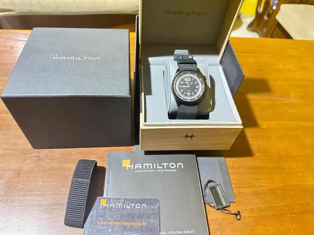 Hamilton Khaki Aviation Pilot Pioneer Aluminium