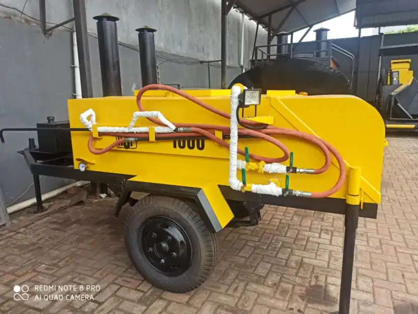 Aspal sprayer kapasitas 600 liter sampai 1000 liter baru
