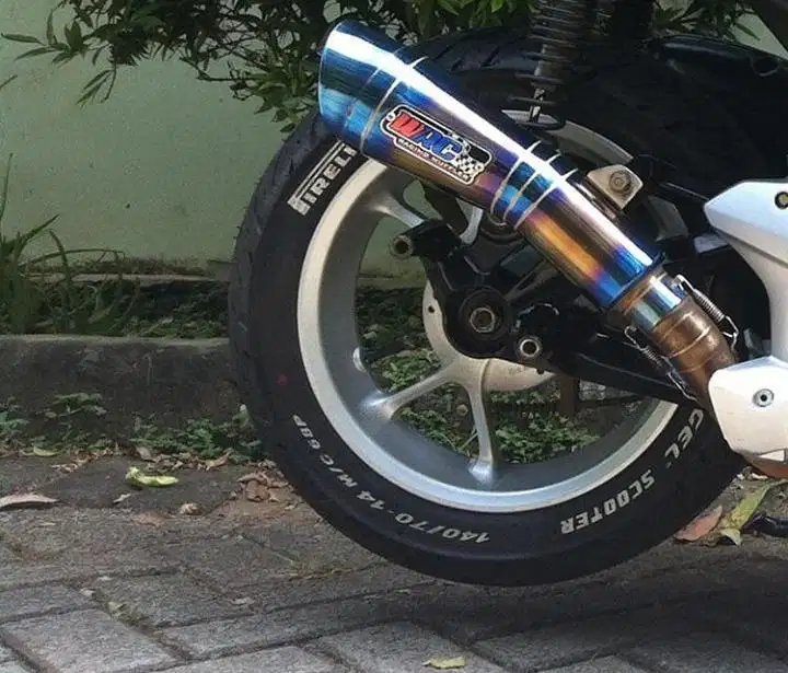 Knalpot Aerox WRC Custom