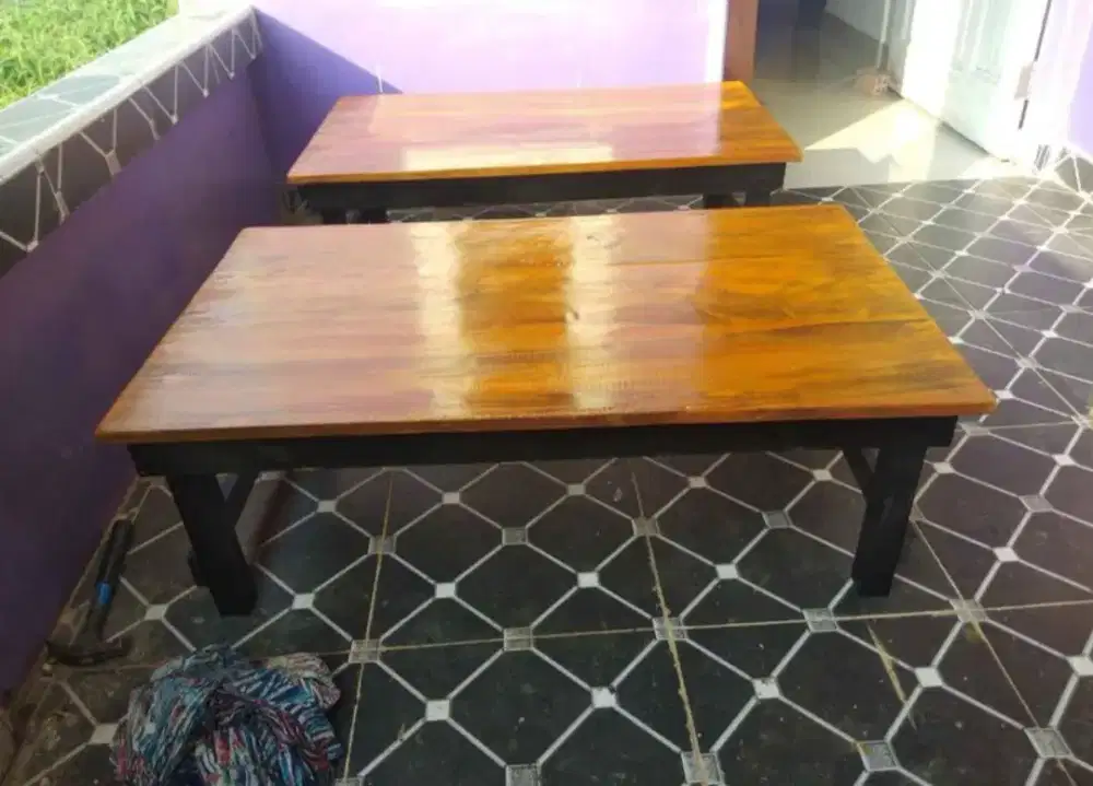 Meja lesehan ,meja panjang ,meja cafe dll