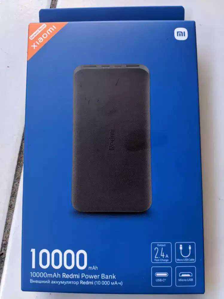 Power Bank XiaoMi Redmi kap 10.000 mAh