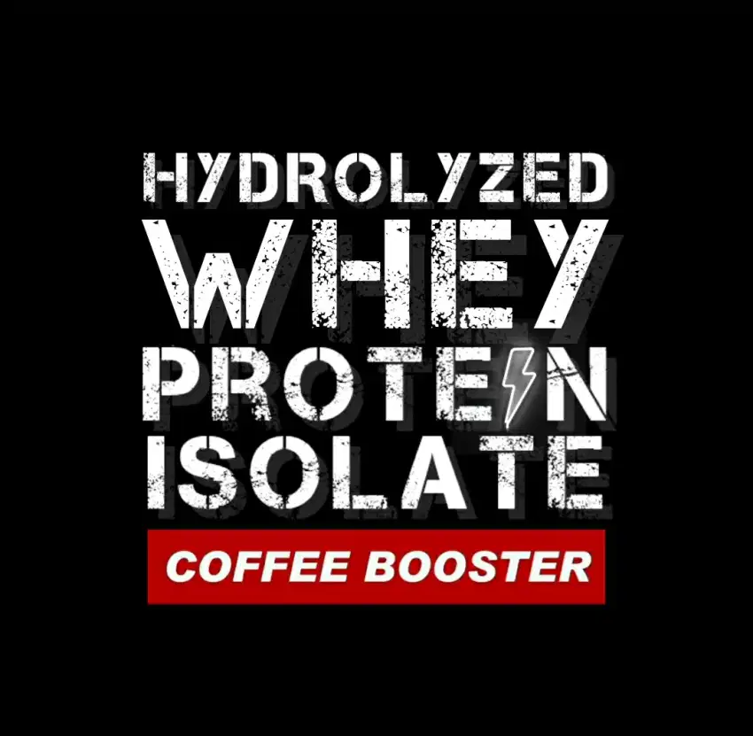 Coffee Booster • Hydrolyzed Whey Protein Isolate double BCAAs