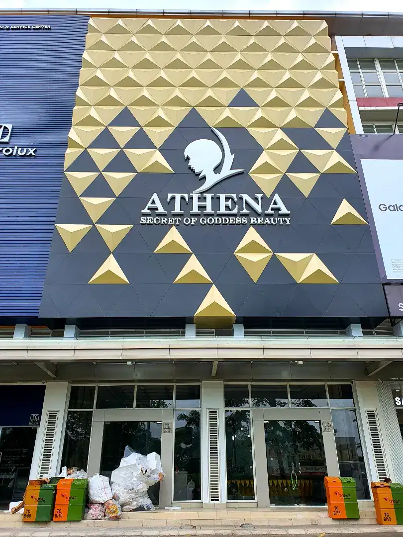 Custom Facade - Fasad ACP. Lettersign, Huruf Timbul. Outdoor Signage