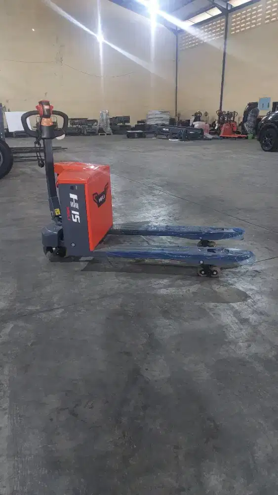 Hand pallet elektrik murah 20 jutaan di Sidoarjo kapasitas 1,5 ton