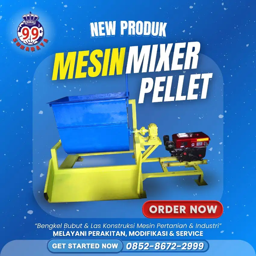 MESIN MIXER PELET