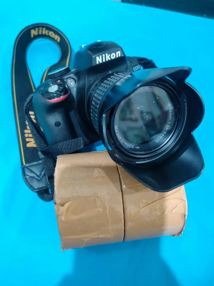 Nikon D3300 bonus filter dan lens hood