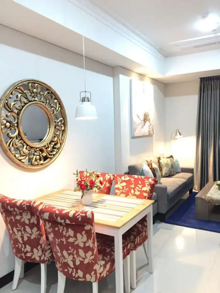For Rent Apartment Casagrande 2 Bedroom Phase 2 Full Furnish Nego