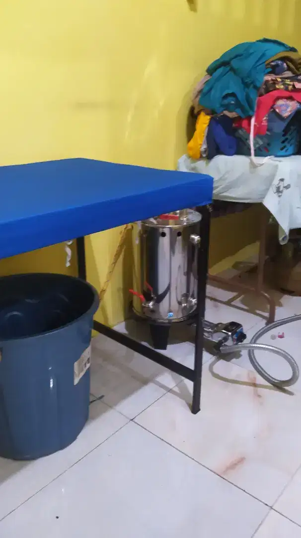 BISNIS LAUNDRY RUMAHAN | SETRIKA UAP GAS LAUNDRY