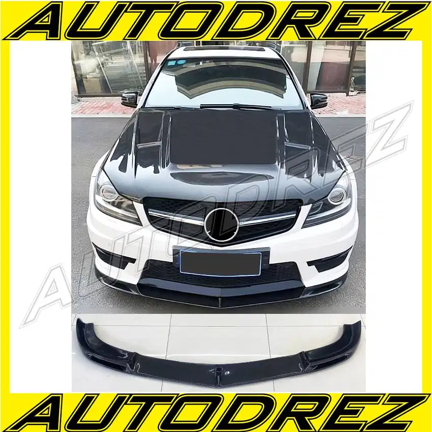 Front Lip Lips Diffuser Mercy Mercedes Benz W204 W211 W212 C63 E63 AMG