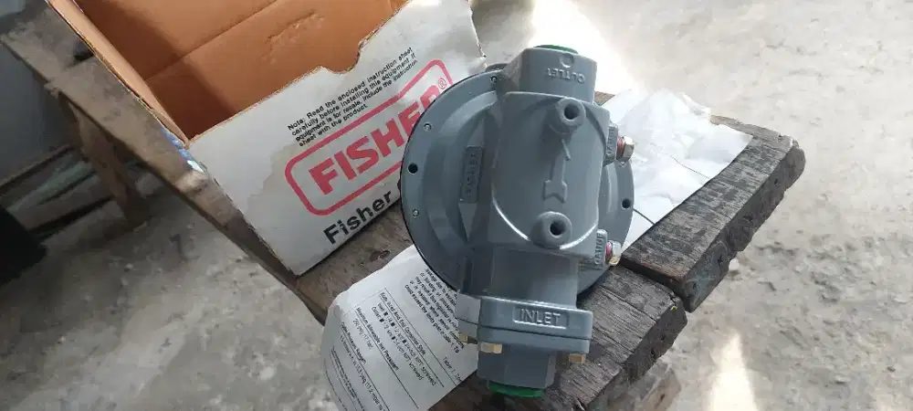 FISHER R522-4 Industrial Gas Regulator