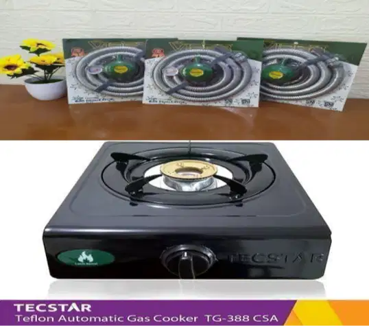 kompor dengan regulator gas SNI + selang SNI VIPER / kompor 1tk