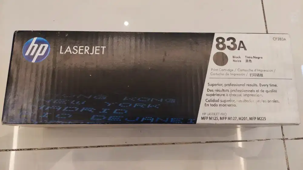 Original toner  HP laserjet 83A