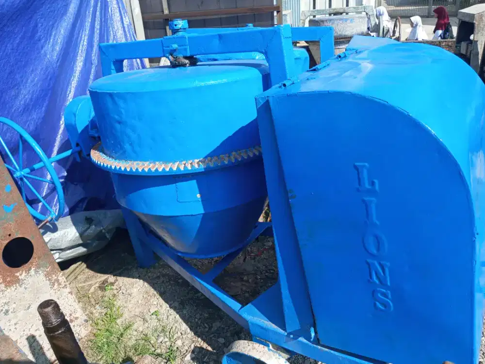 Jual mesin molen cor beton siap pakai harga bisa nego