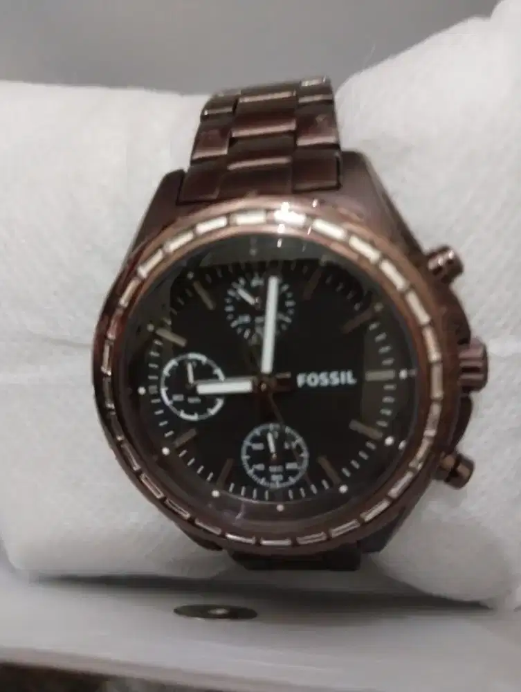 Jam tangan kronograf fossil Authentic