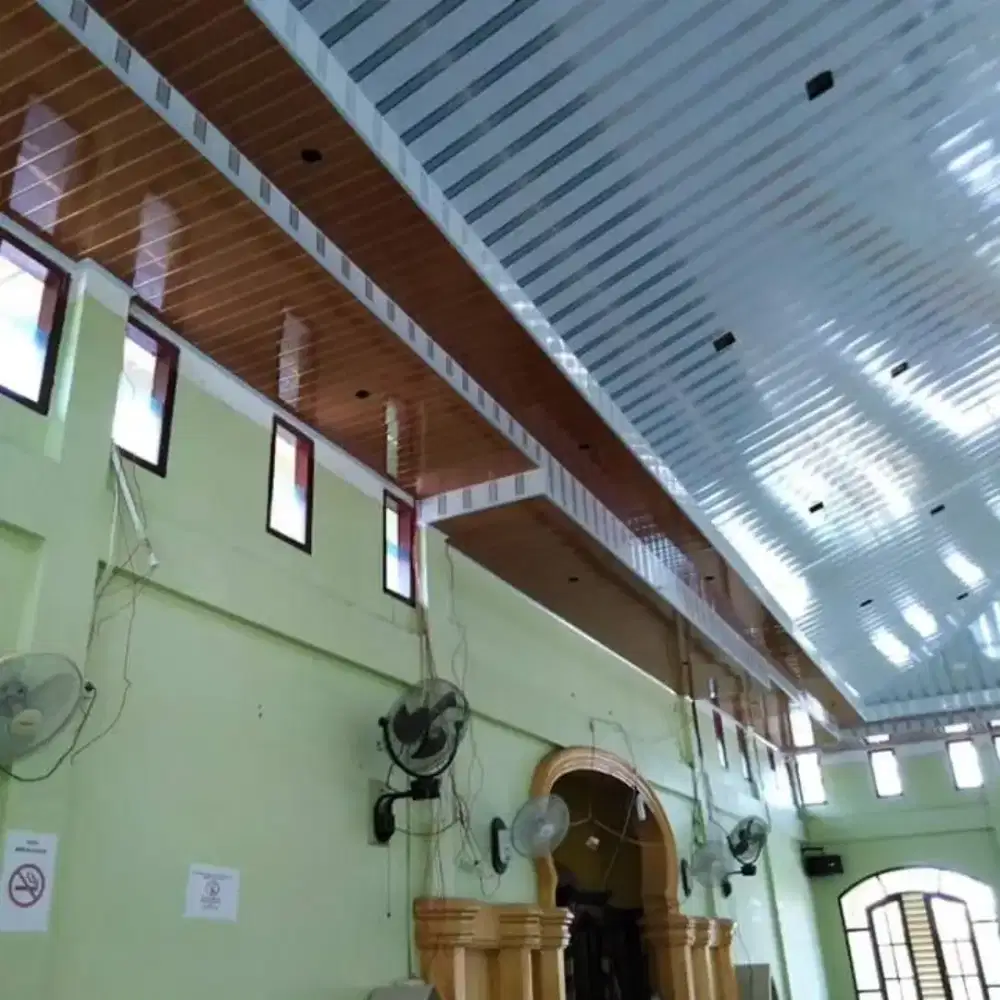 Gypsum pvc grc walmolding canopy partisi murah terpercaya area anda