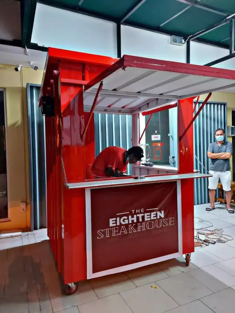 Booth Container Custom – Murah, Bagus, dan Kuat
