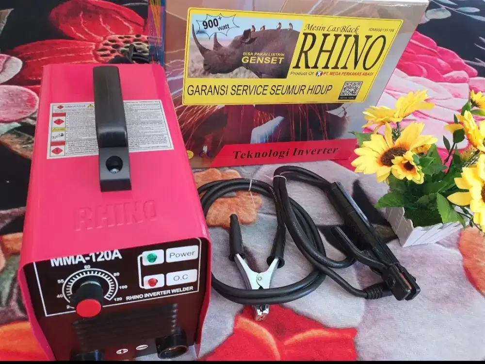 Mesin las RHINO 900watt 120a gratis ongkir