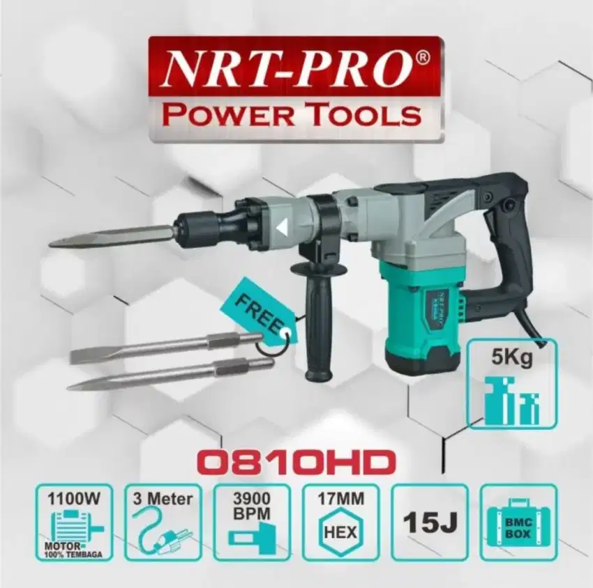 Jack hammer bobok tembok NRT PRO 32mm