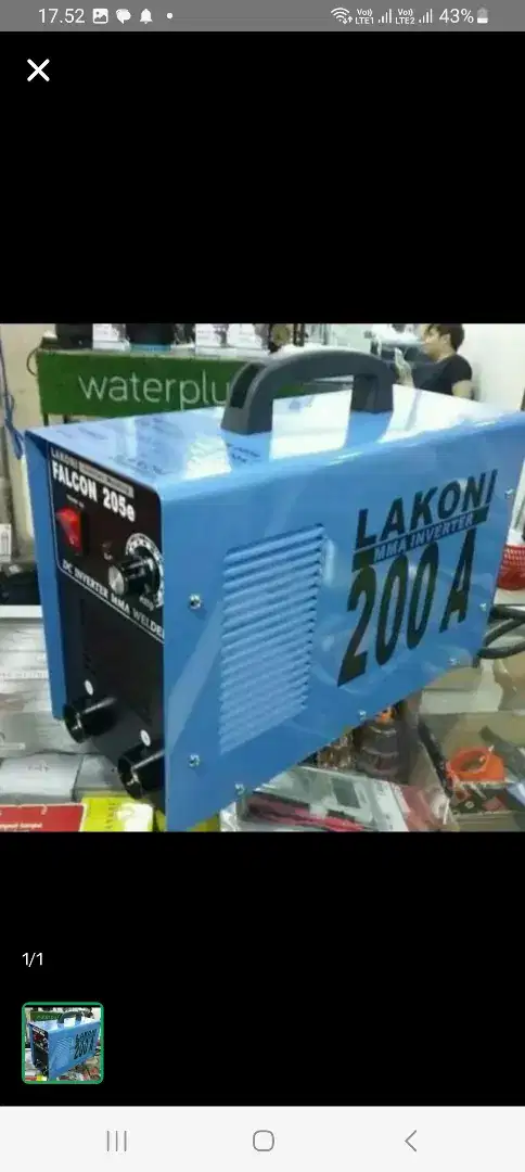 Mesin las lakoni falcon 200a gratis ongkir