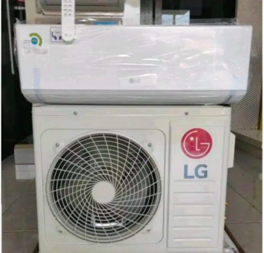 AC  LG 1/2pk baru + psng lengkap