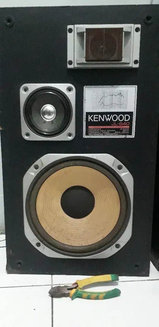 Speaker passive kenwood JL640