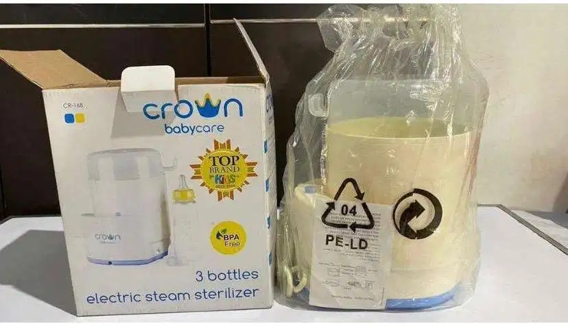 Sterilizer 3 botol crown babycare